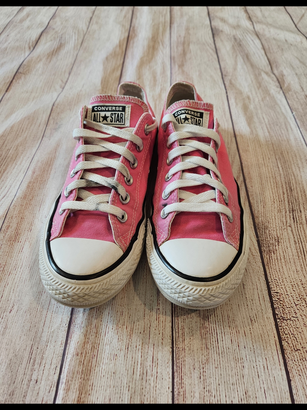 Converse Ladies All Star Low Top Sneakers - Pink